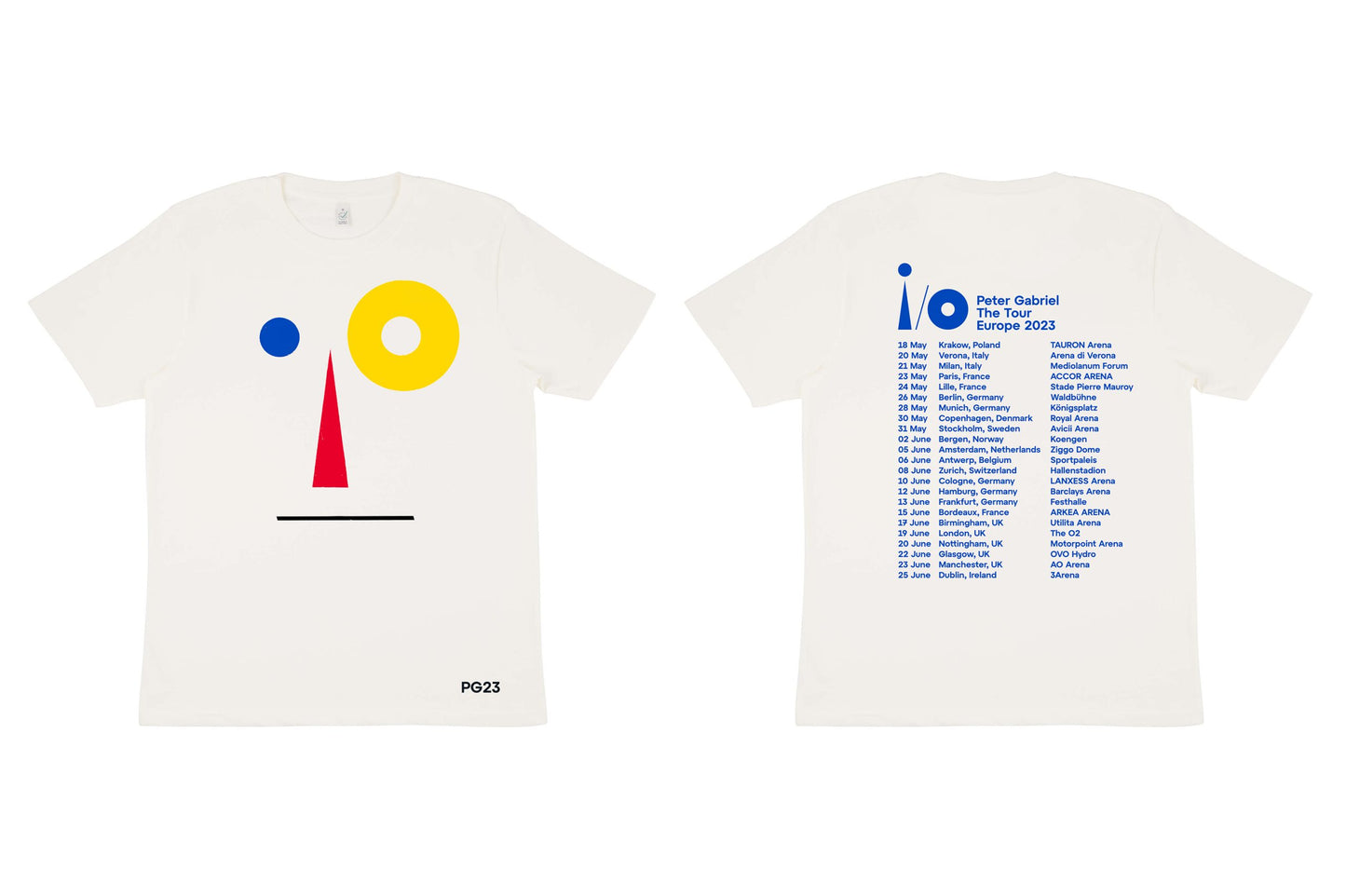i/o European Tour Stock Clothing