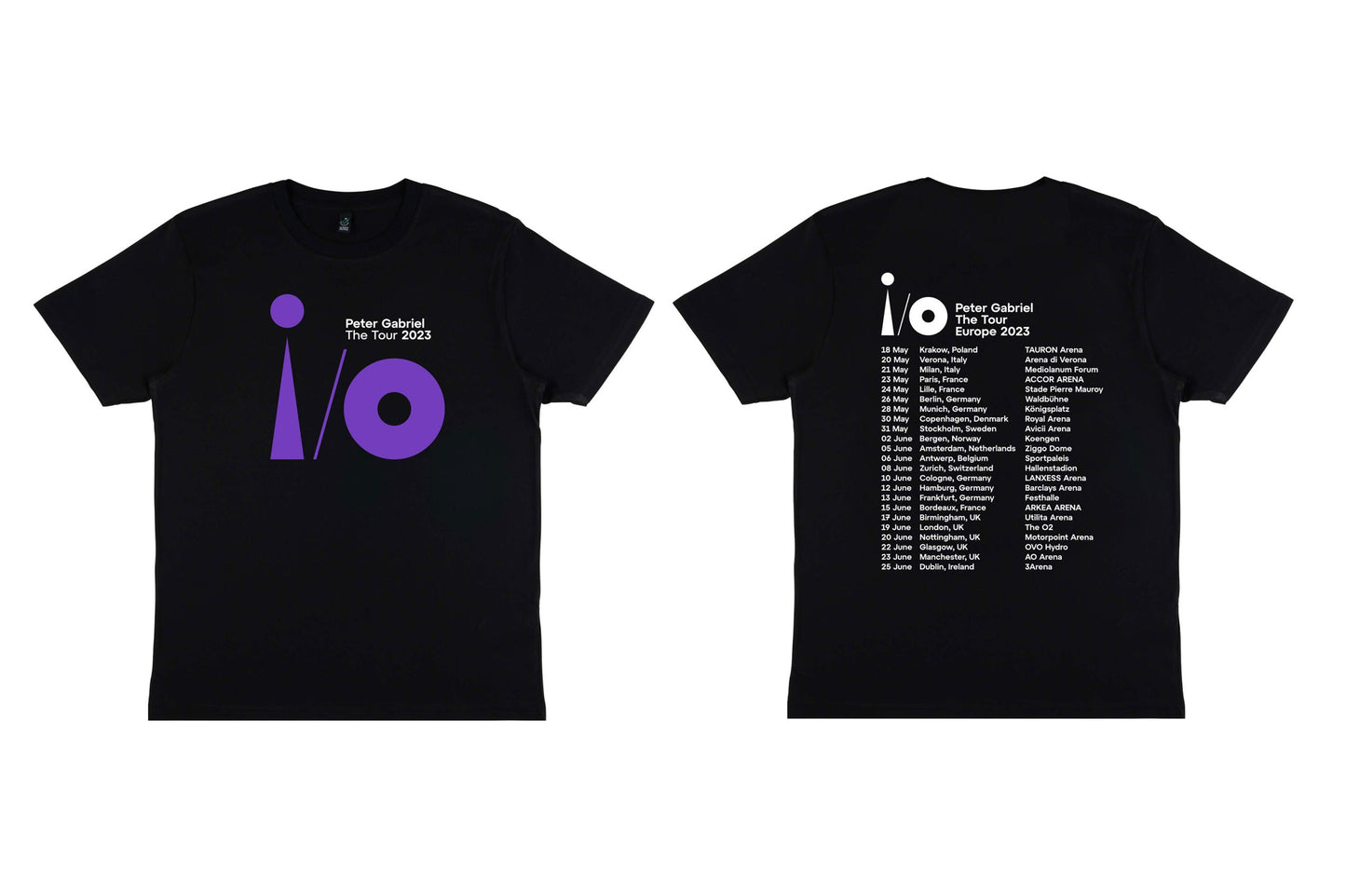 i/o European Tour Stock Clothing