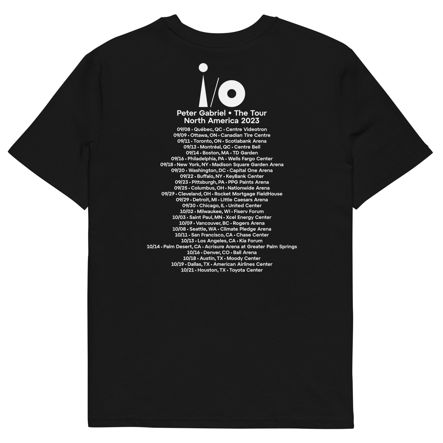 i/o North American Tour