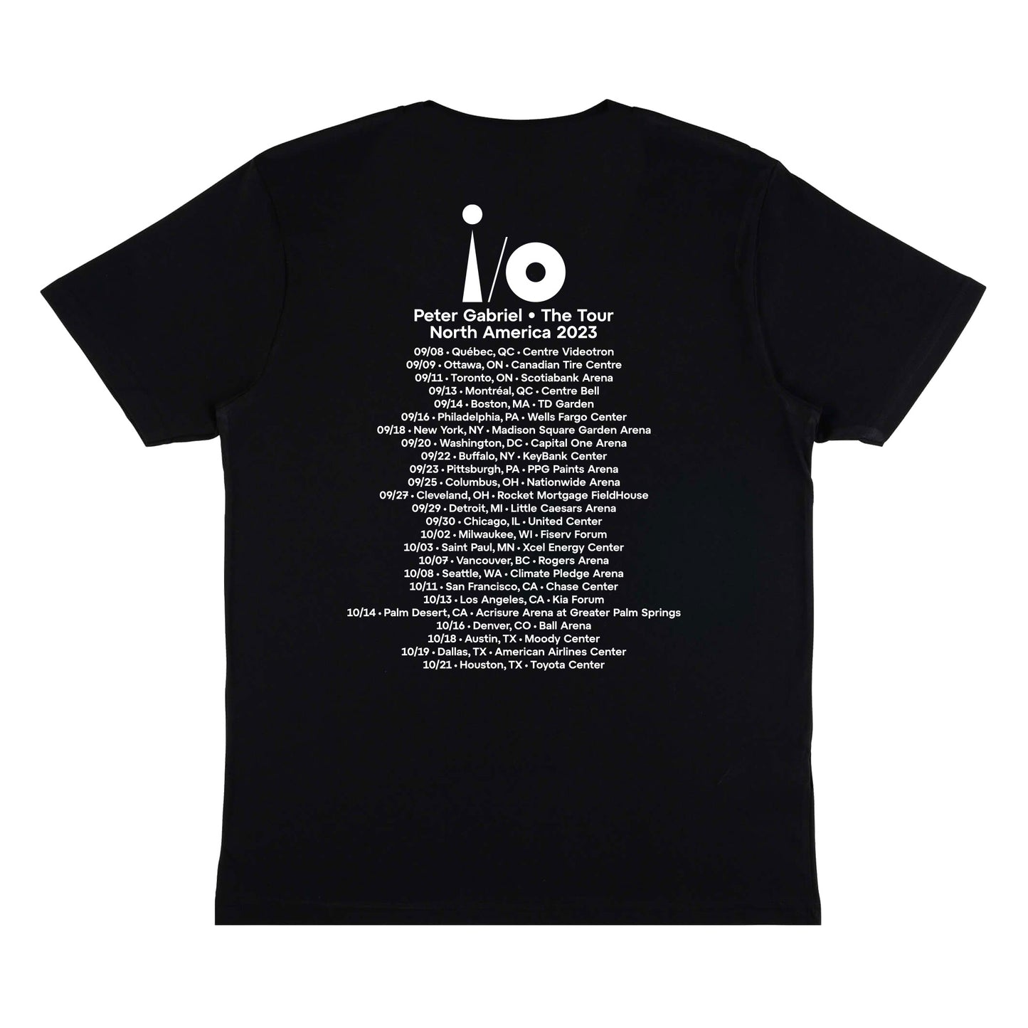 i/o North American Tour Stock - This Edition