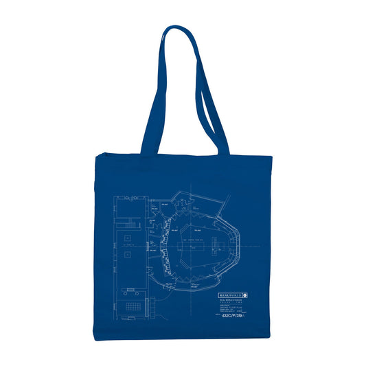 Real World Studios 'Blueprint Design' Tote Bag