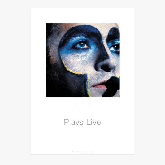 Plays Live - Poster